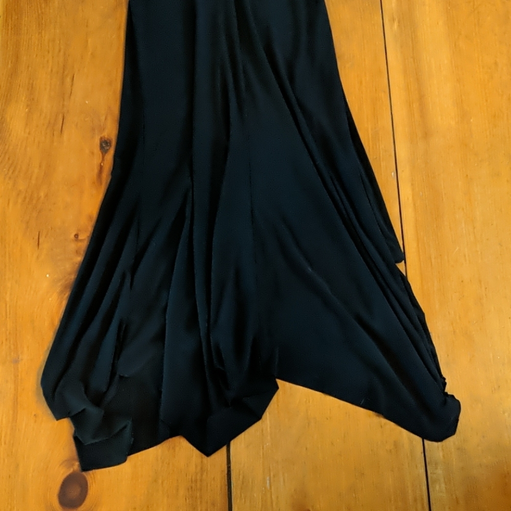 Dressy Beaded Halter Maternity Dress Size Small - Picture 3 of 8
